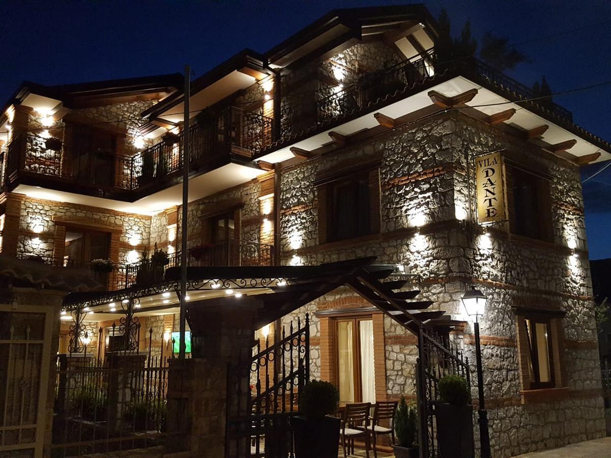 Vila Dante Boutique Hotel Tushemisht ภายนอก รูปภาพ
